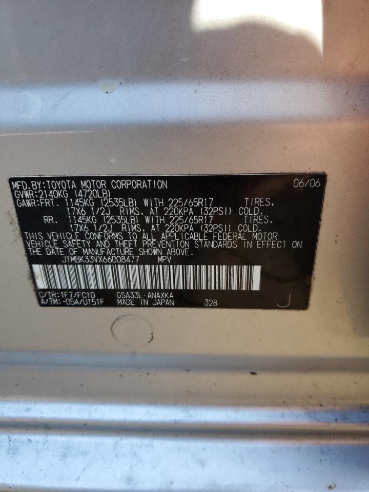 JTMBK33VX66008477 2006 Toyota Rav4