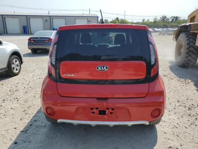  KIA SOUL 2018 Czerwony