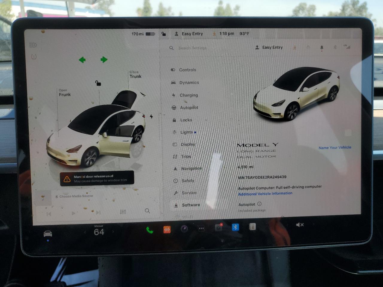 7SAYGDEE2RA249439 2024 Tesla Model Y