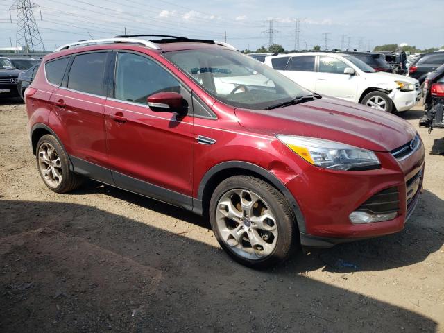  FORD ESCAPE 2013 Czerwony