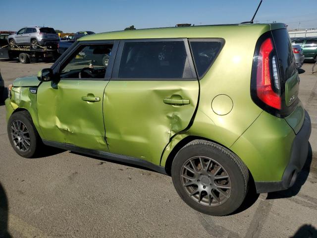  KIA SOUL 2015 Зеленый