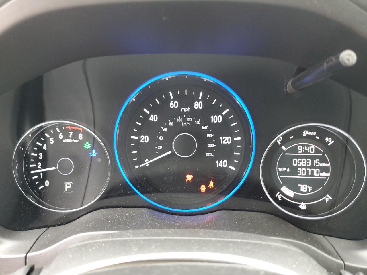 3CZRU6H57JG701625 2018 Honda Hr-V Ex