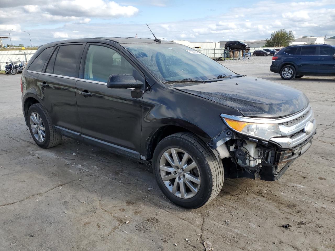 VIN 2FMDK3KC8EBA34550 2014 FORD EDGE no.4