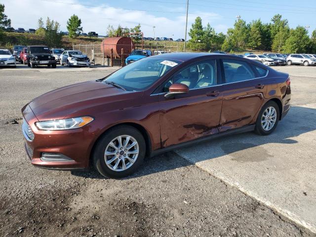 Sedans FORD FUSION 2015 Red