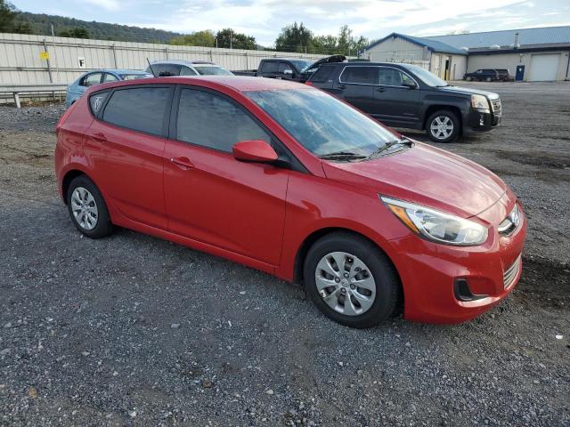  HYUNDAI ACCENT 2015 Czerwony