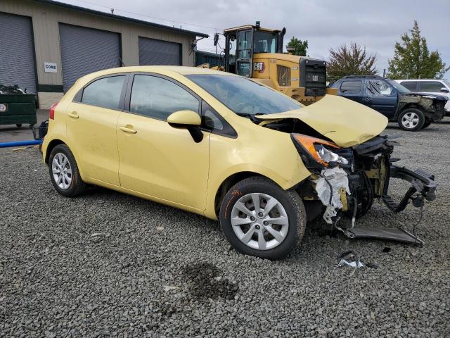  KIA RIO 2016 Жовтий