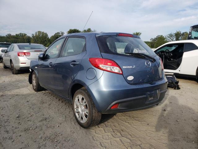  MAZDA 2 2014 Granatowy