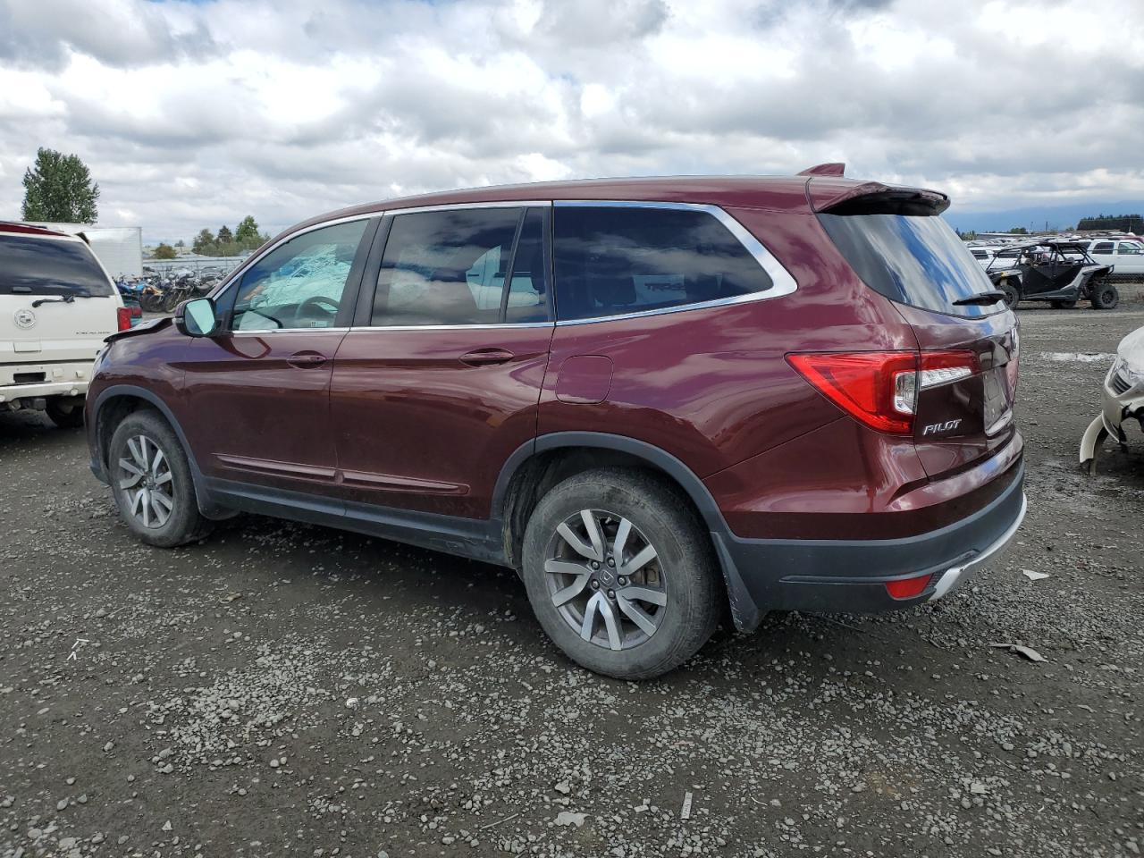 2019 Honda Pilot Exl VIN: 5FNYF6H59KB046127 Lot: 71668354