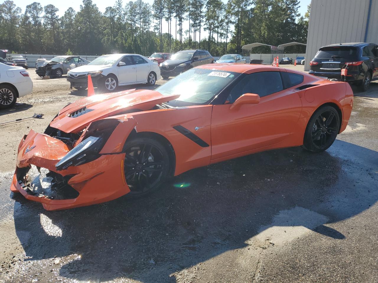 2019 Chevrolet Corvette Stingray 1Lt VIN: 1G1YB2D73K5123323 Lot: 70876574