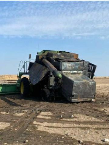 1994 John Deere 9600 en Venta en Airway Heights, WA - Burn - Interior