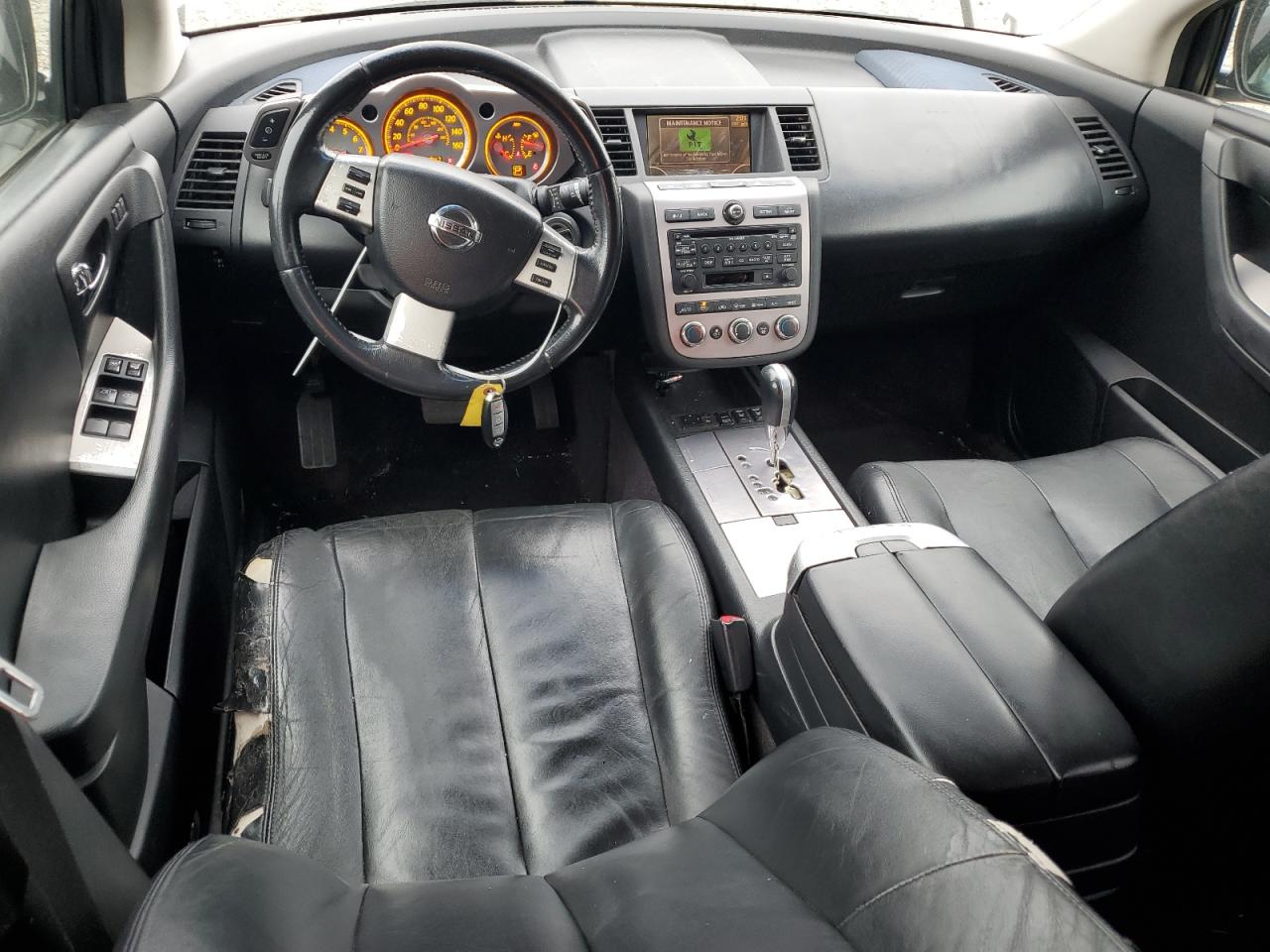 2006 Nissan Murano Sl VIN: JN8AZ08W76W503103 Lot: 57026955