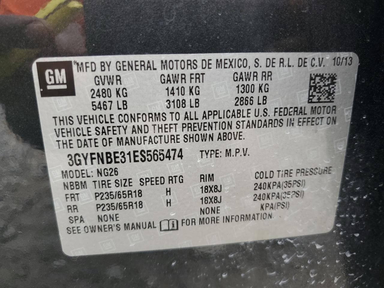2014 Cadillac SRX - Image 12