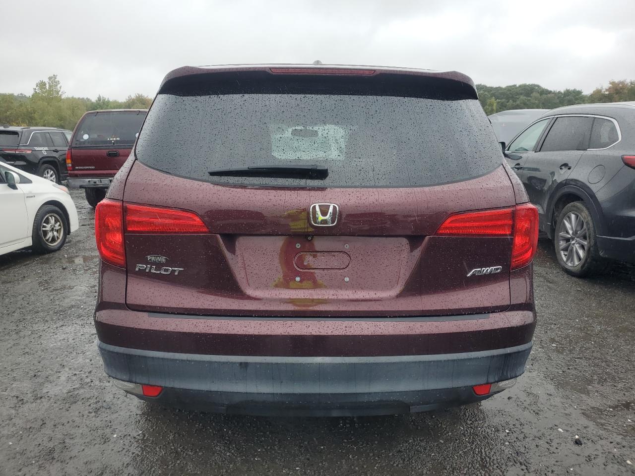 2016 Honda Pilot Exl VIN: 5FNYF6H52GB082653 Lot: 72253214