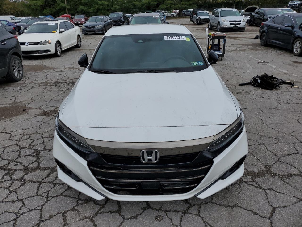 2021 Honda Accord Sport VIN: 1HGCV1F31MA096888 Lot: 71965524