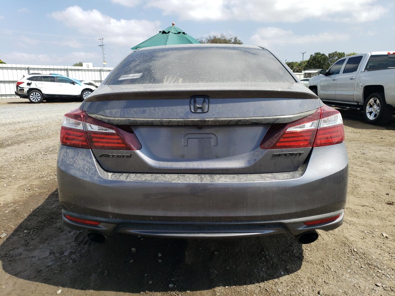 1HGCR2F5XGA158000 2016 Honda Accord Sport