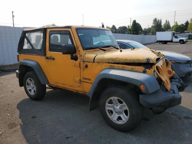  JEEP WRANGLER 2012 Żółty