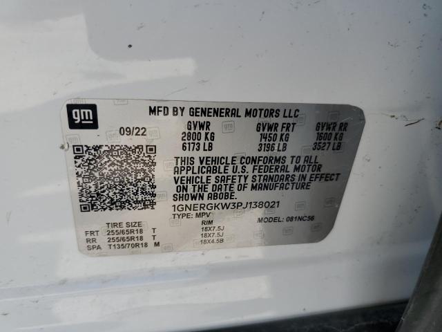 1GNEVGKW0PJ132818 Chevrolet Traverse L 13