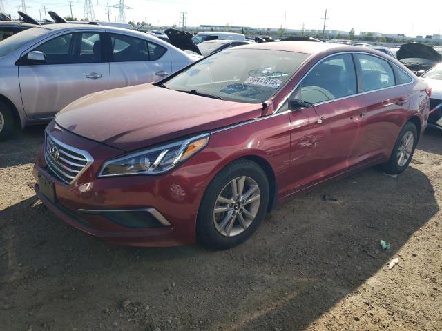  HYUNDAI SONATA 2016 Красный