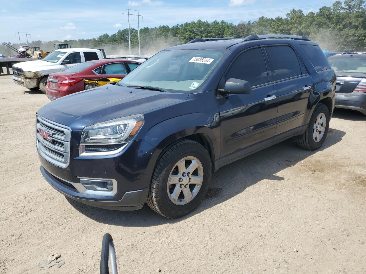 2015 GMC Acadia Sle VIN: 1GKKRNED2FJ135625 Lot: 73035864