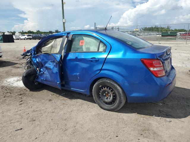  CHEVROLET SONIC 2017 Blue