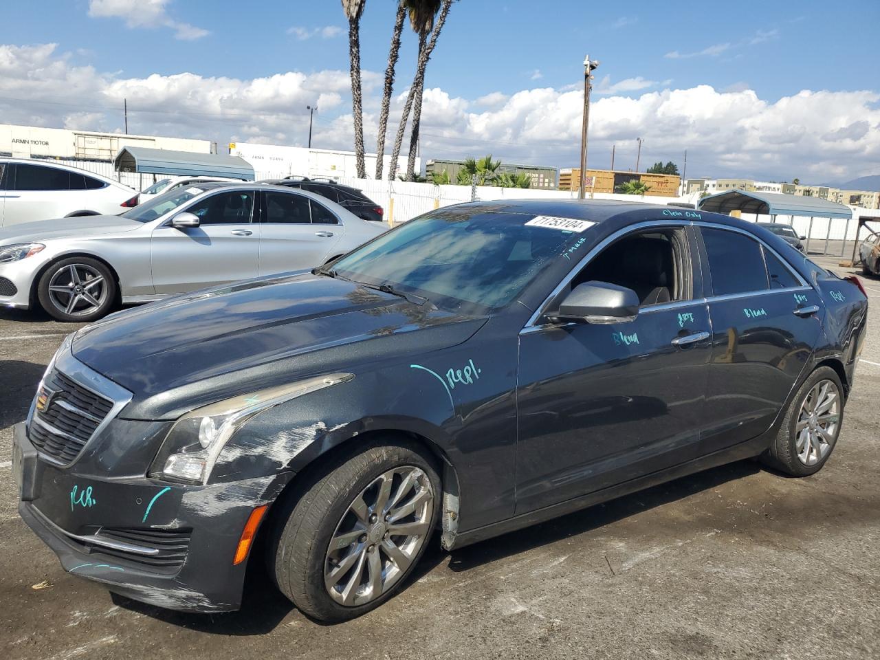 1G6AB5RX6H0116927 2017 Cadillac Ats Luxury