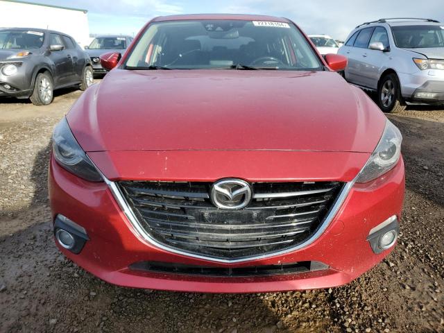 Хэтчбеки MAZDA 3 2015 Красный