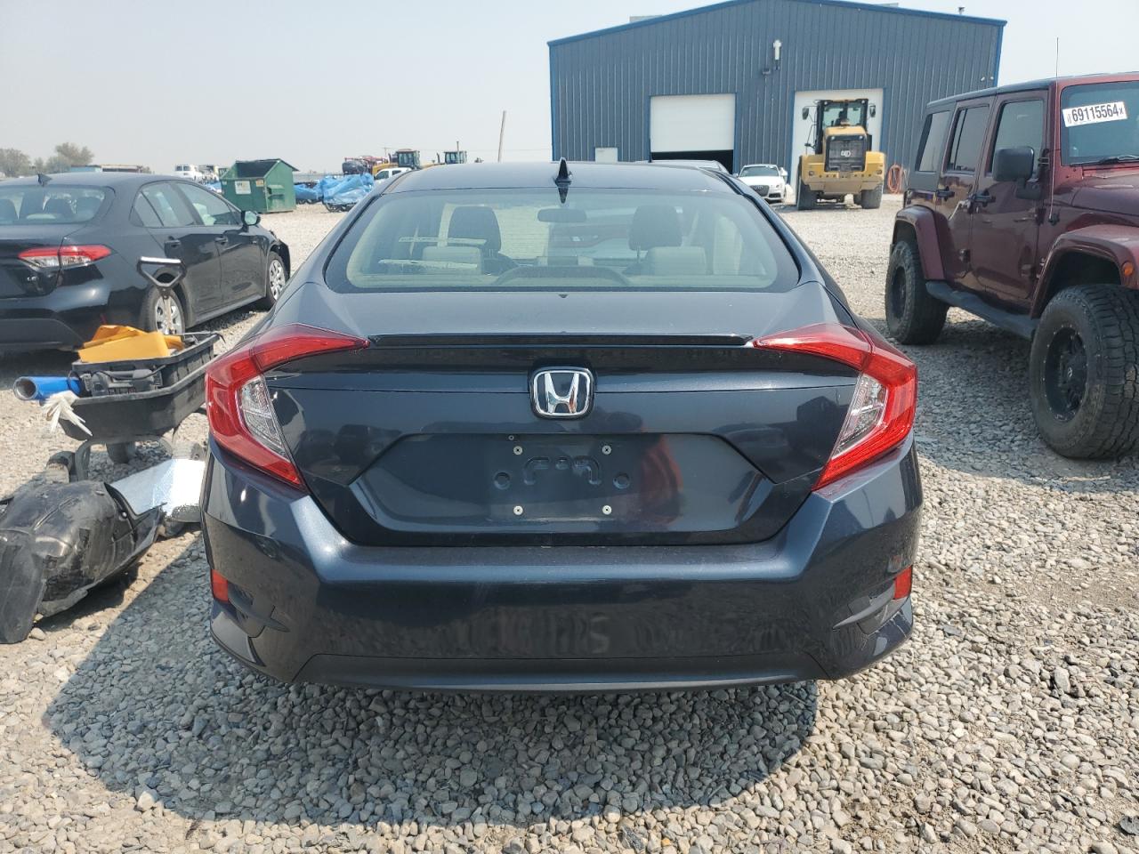 2018 Honda Civic Ex VIN: JHMFC1F3XJX021664 Lot: 69802334