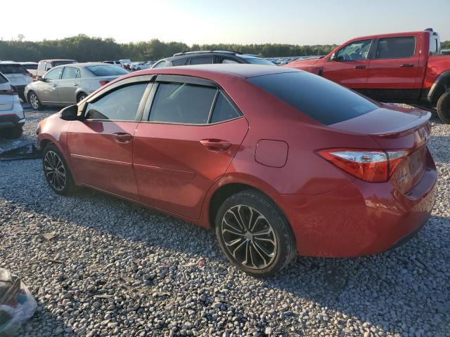  TOYOTA COROLLA 2016 Burgundy