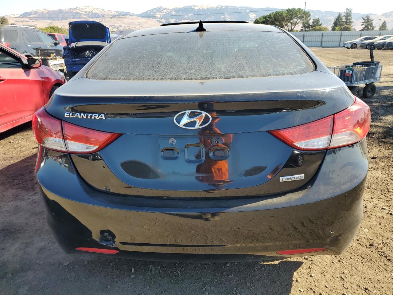 KMHDH4AEXDU486399 2013 Hyundai Elantra Gls