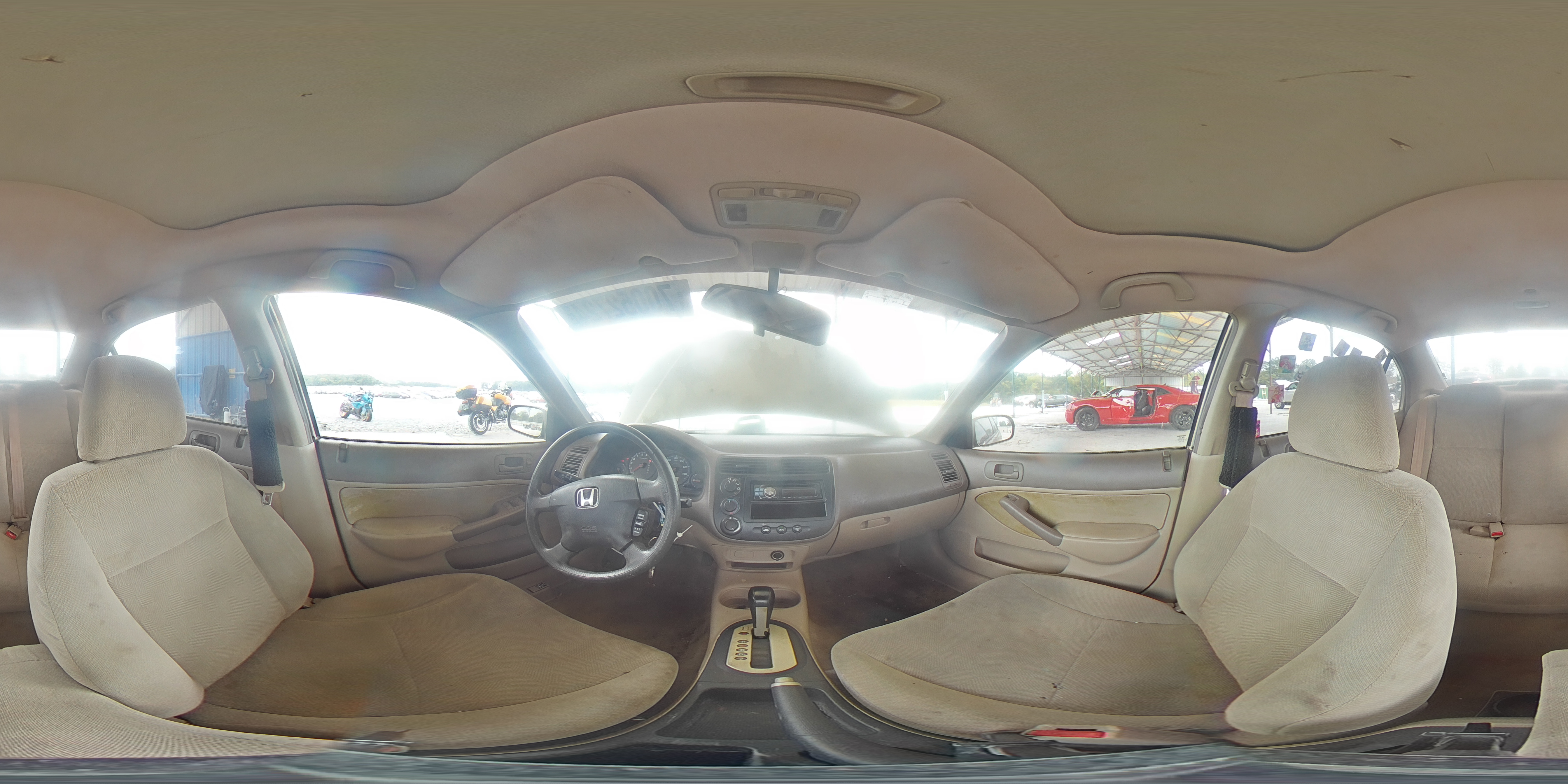 1HGES26761L021436 2001 Honda Civic Ex