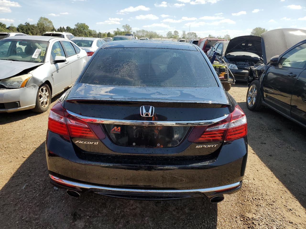 1HGCR2F62GA059955 2016 Honda Accord Sport