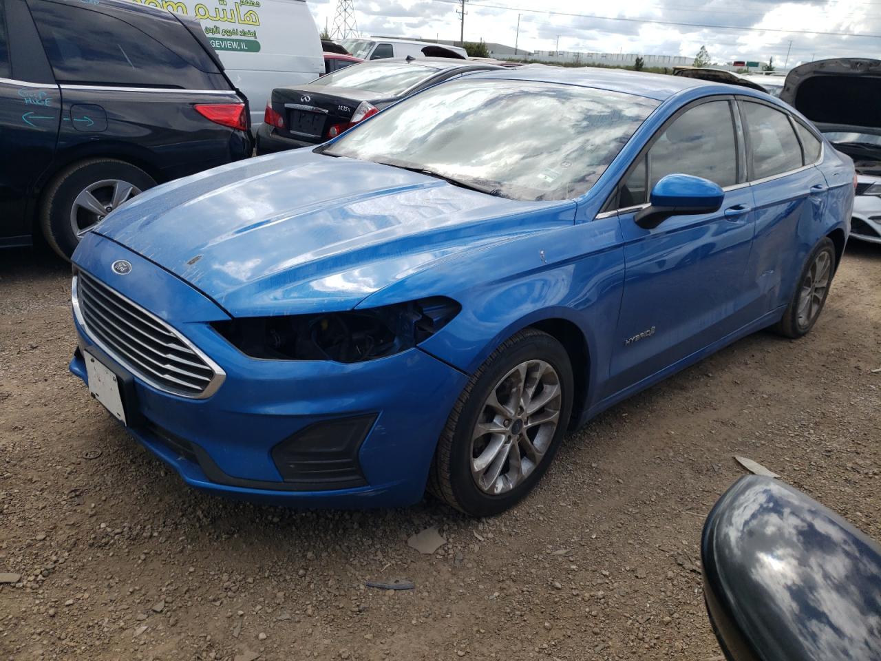 3FA6P0LU8KR204073 2019 FORD FUSION - Image 1