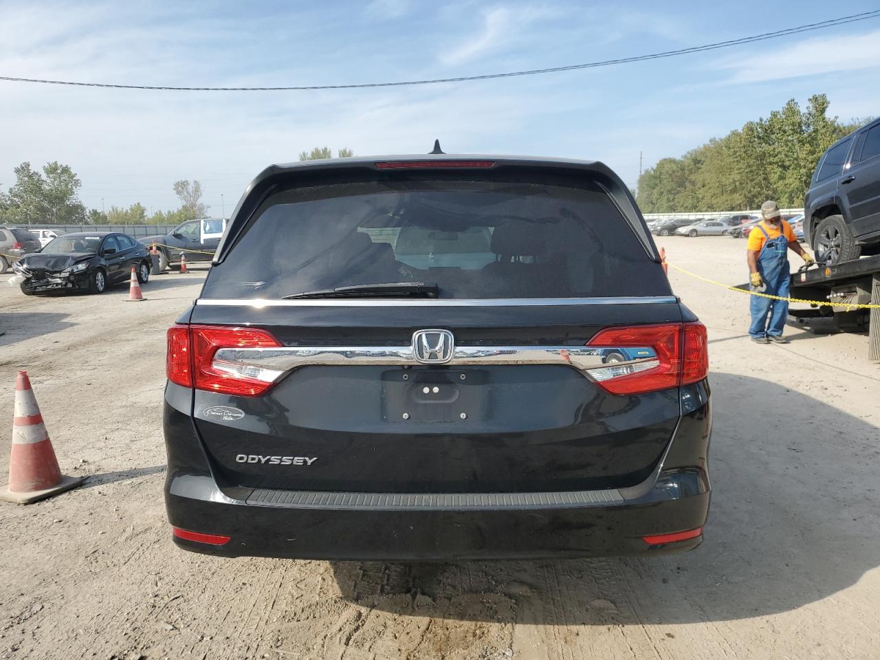 2018 Honda Odyssey Ex VIN: 5FNRL6H57JB018192 Lot: 72023894