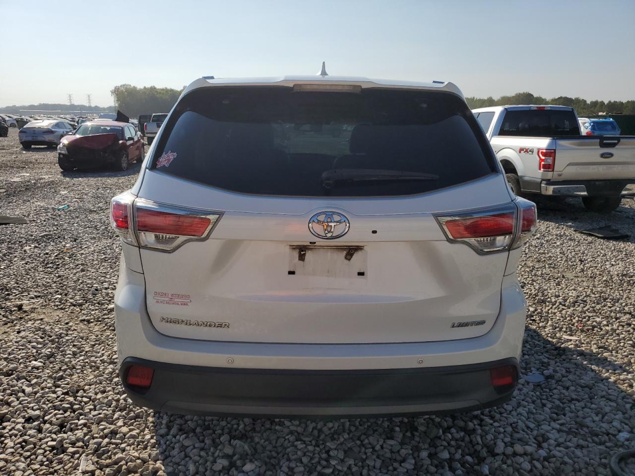 2016 Toyota Highlander Limited VIN: 5TDYKRFH0GS154214 Lot: 71611894