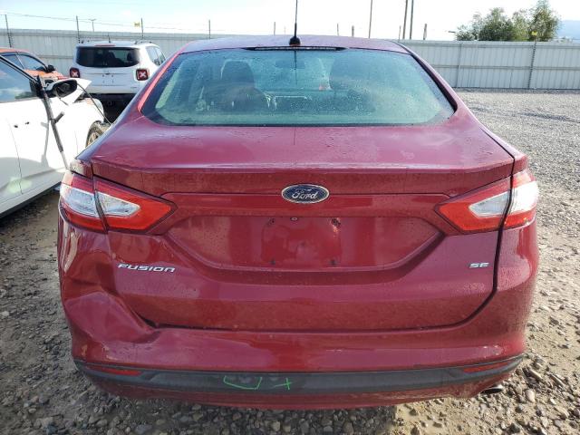  FORD FUSION 2016 Czerwony