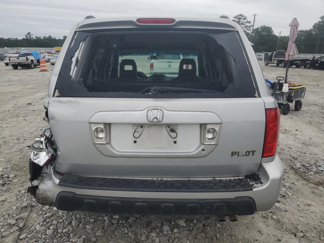 2003 Honda Pilot Exl VIN: 2HKYF18593H590715 Lot: 70665394