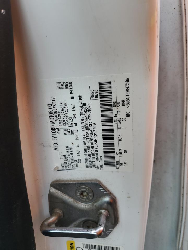 NM0LS7E74H1313299 2017 Ford Transit Connect Xl