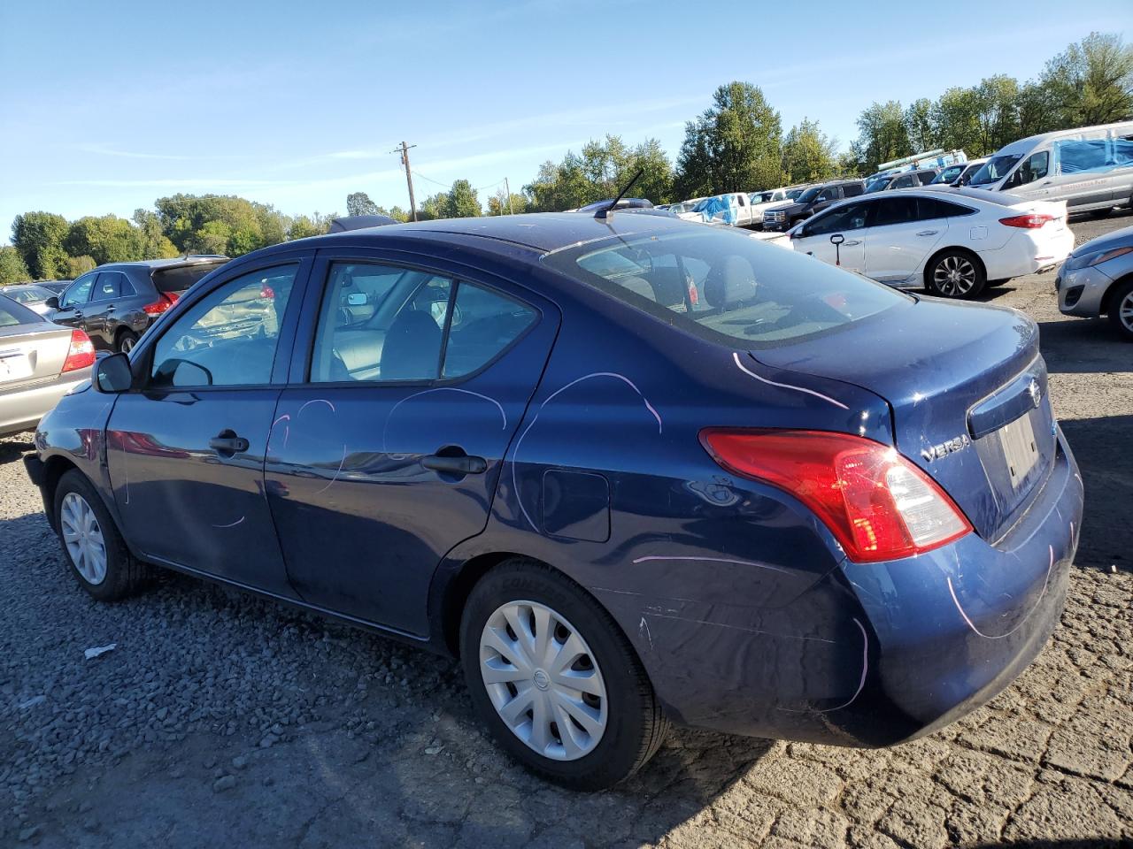 VIN 3N1CN7AP2EL842404 2014 NISSAN VERSA no.2