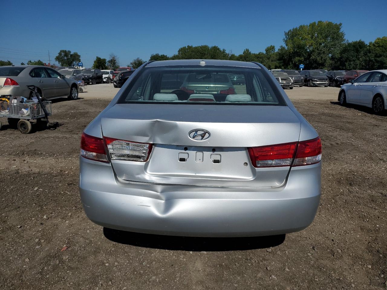 5NPET46C68H345022 2008 Hyundai Sonata Gls