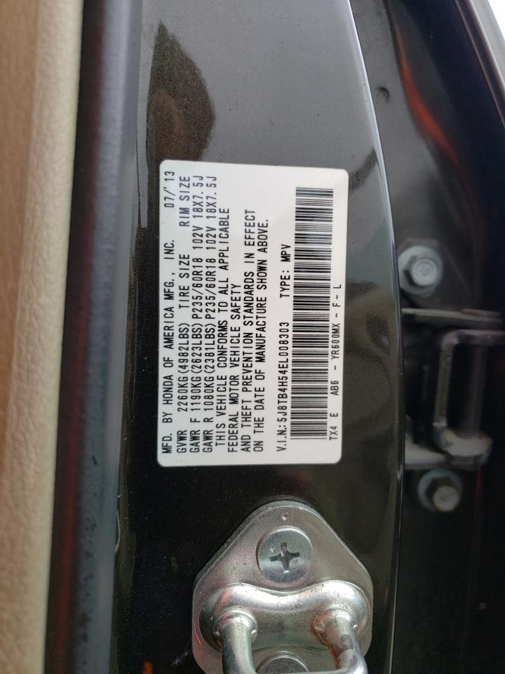 5J8TB4H54EL008303 2014 Acura Rdx Technology