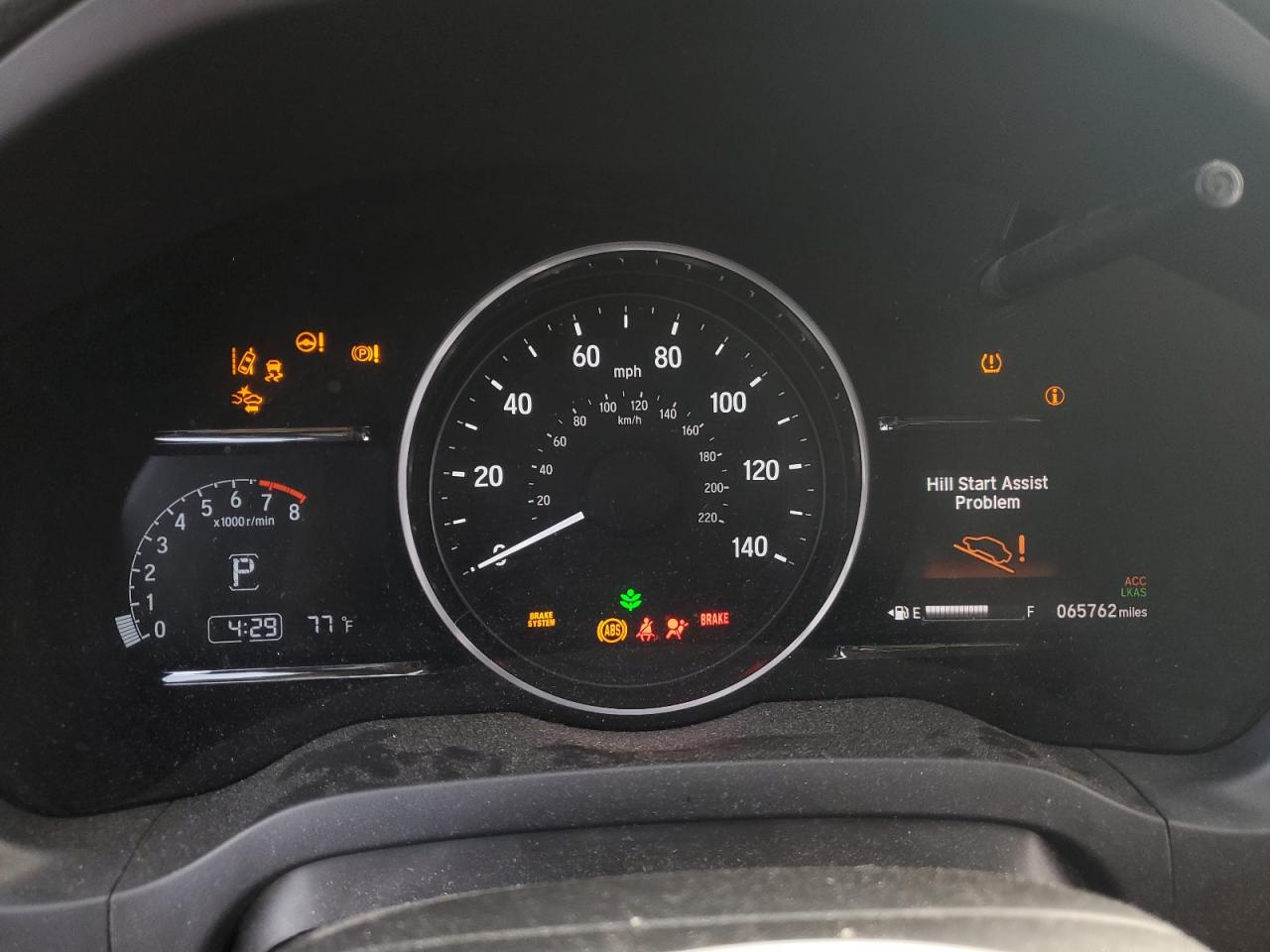 3CZRU6H70KM717833 2019 Honda Hr-V Exl