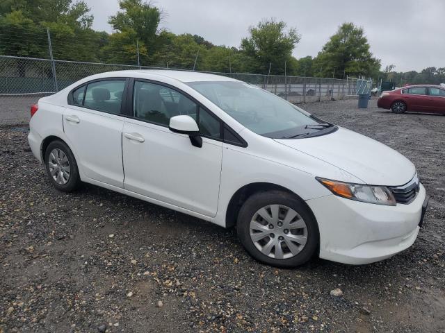  HONDA CIVIC 2012 White