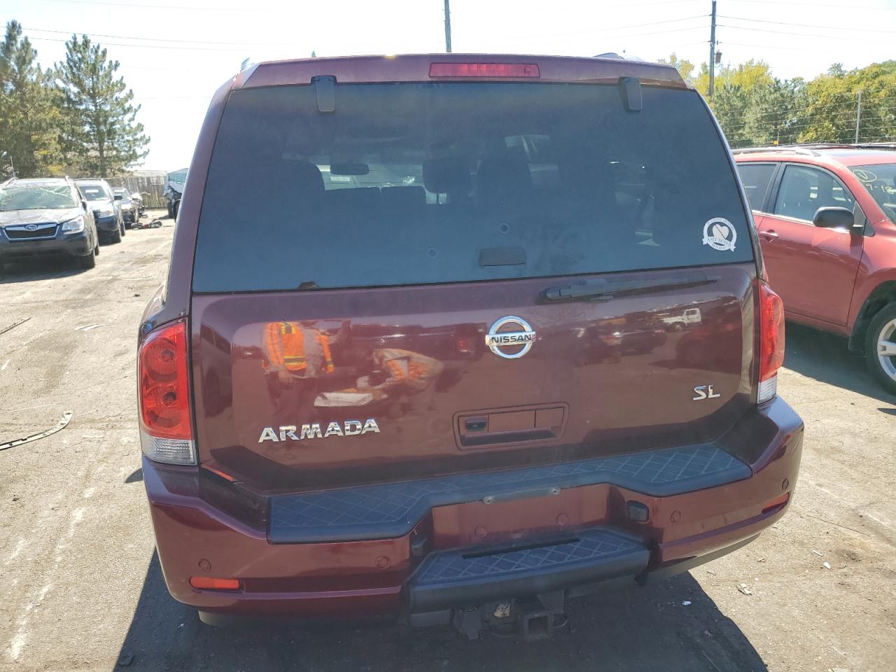 2012 Nissan Armada Sv VIN: 5N1AA0NC7CN604491 Lot: 72273584