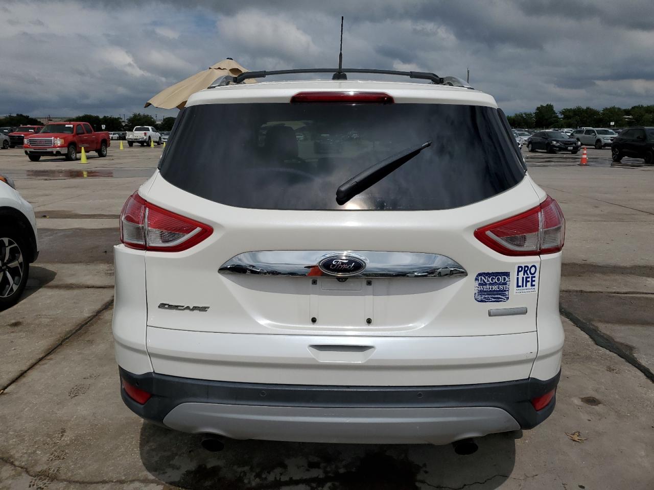 2016 Ford Escape Titanium VIN: 1FMCU0J90GUB06736 Lot: 71218224