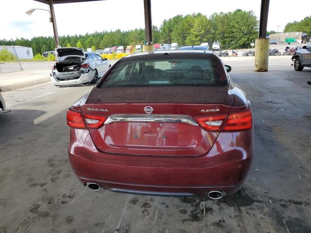  NISSAN MAXIMA 2016 Burgundy