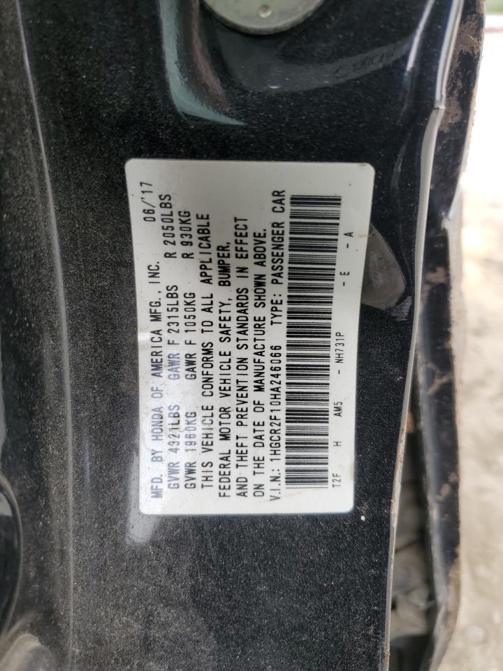 1HGCR2F10HA246066 2017 Honda Accord Sport Special Edition