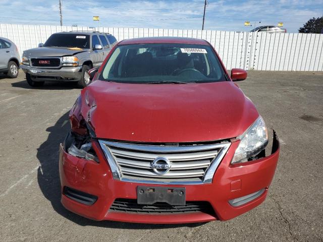  NISSAN SENTRA 2013 Red