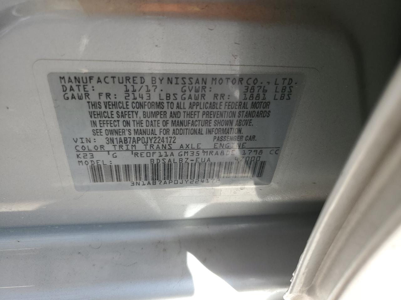 2018 Nissan Sentra - Image 13