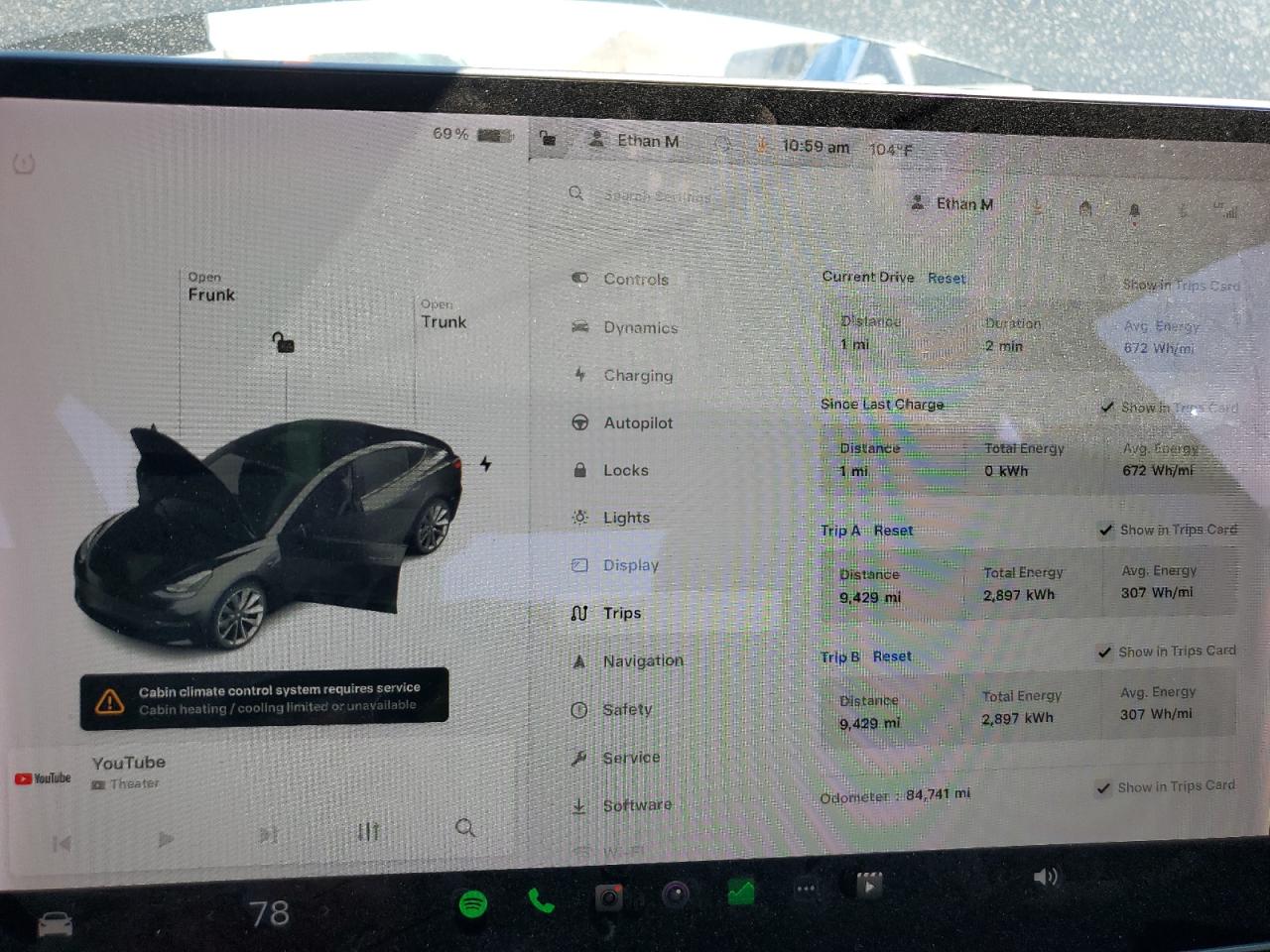 5YJ3E1EBXNF127250 2022 Tesla Model 3