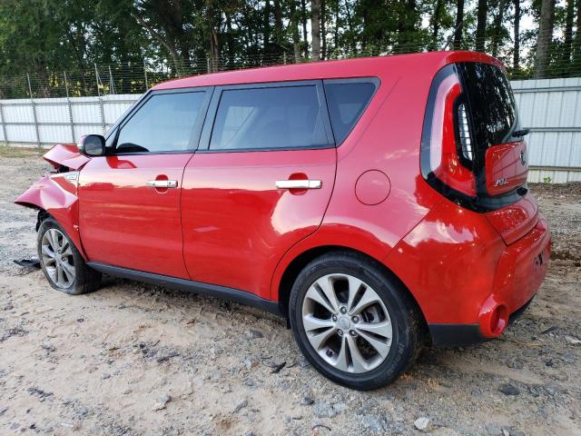  KIA SOUL 2016 Червоний